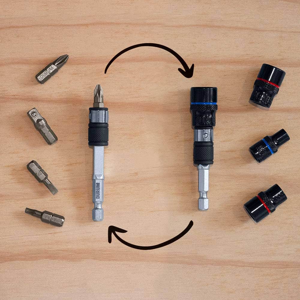 25mm Assorted Screwdriver With Socket Bit Set, 29Pce - DB904 by Durum