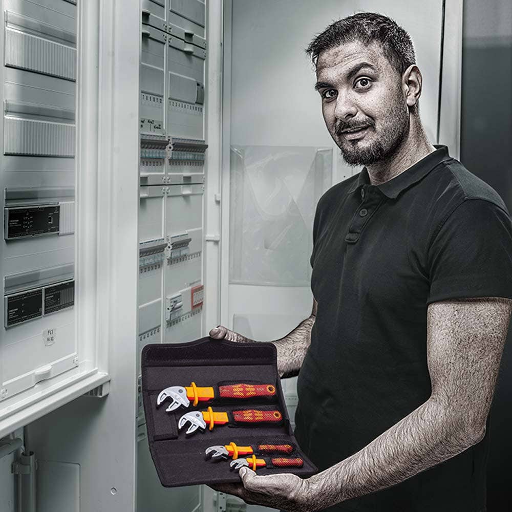 Wera 6004 Joker 4 Set 1 | 4Pce Self Setting Spanner Set WER020170