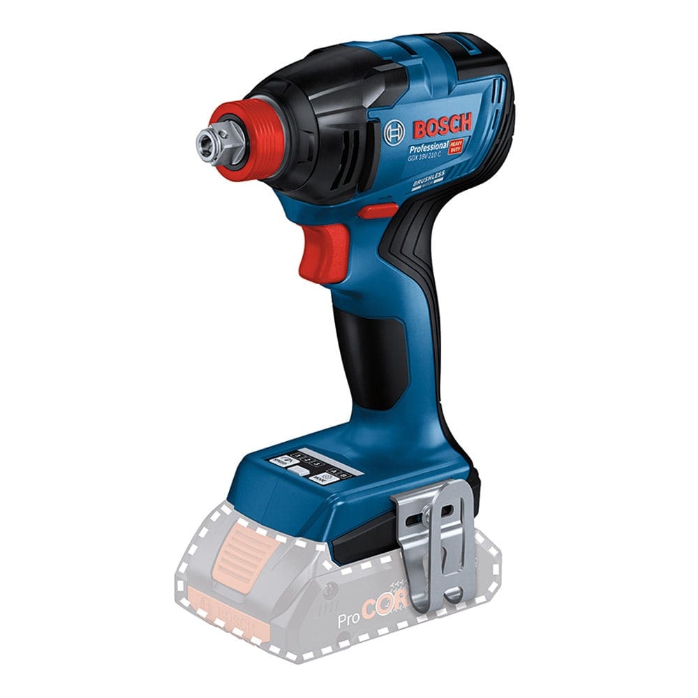 Bosch 18V 1/4" Impact Driver + 1/2" Impact Wrench Bare (Tool Only) GDX18V-210C (0615990N1R)