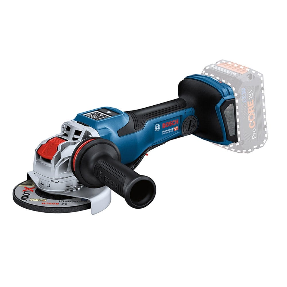 18V Bi-Turbo Brushless 125mm Angle Grinder GWX 18V-15PSC, XLOCK - 06019H6G00 by Bosch