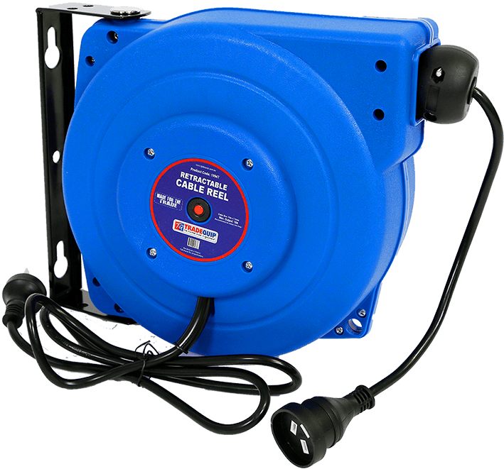 TradeQuip Professional 15m Retractable Cable Reel 1994T