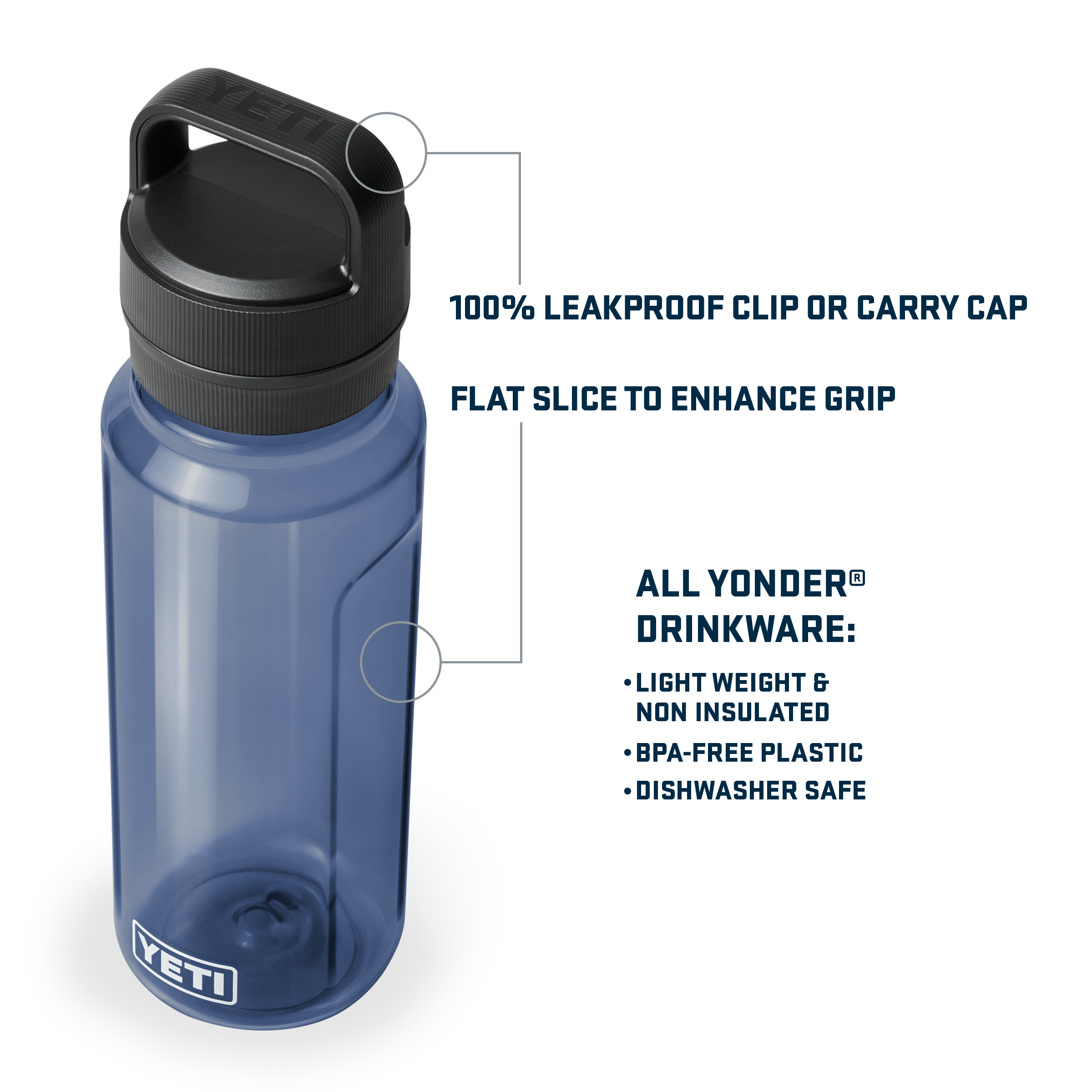 YETI Yonder™ 1L Water Bottle 21071220008