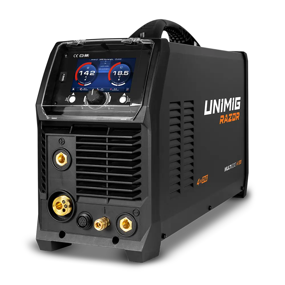 Unimig Razor Multi 230 Ac/Dc Mig/Tig/Mma Welder U11004K