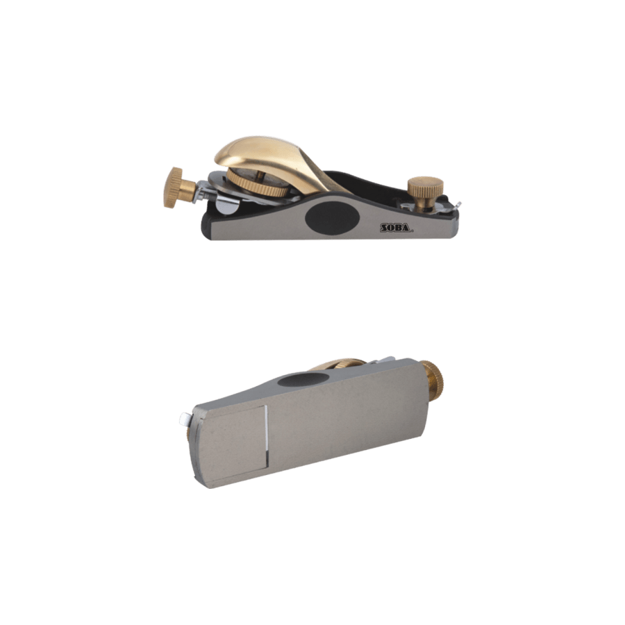 Soba #60-1/2, #9-1/2, #69 1/2 150mm (6") Block Plane with Adjustable Mouth with Brass Cap 260600 / 260610 / 260630