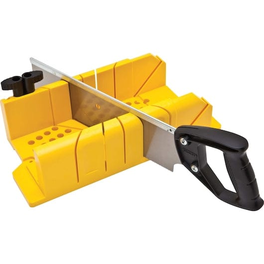STANLEY® Clamping Mitre Box With Saw Set 20-600