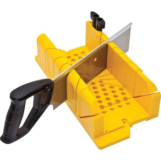 STANLEY® Clamping Mitre Box With Saw Set 20-600