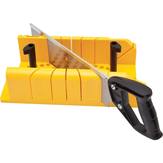 STANLEY® Clamping Mitre Box With Saw Set 20-600
