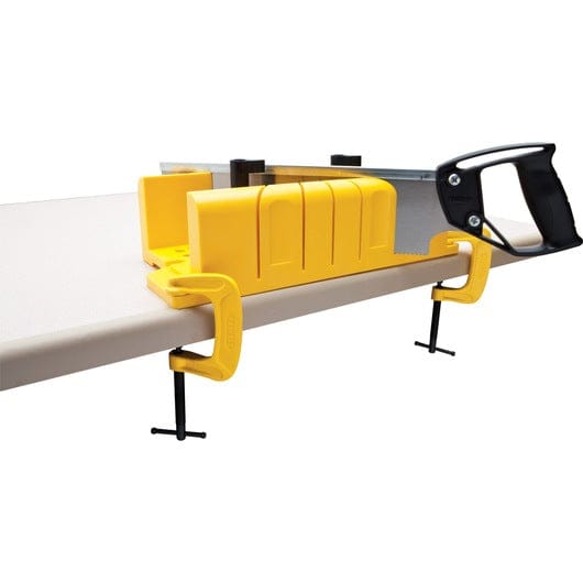 STANLEY® Clamping Mitre Box With Saw Set 20-600