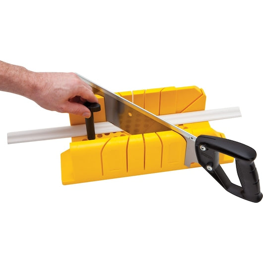 STANLEY® Clamping Mitre Box With Saw Set 20-600