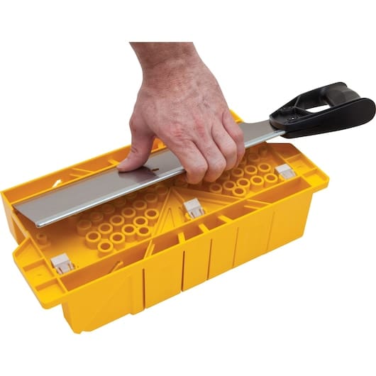 STANLEY® Clamping Mitre Box With Saw Set 20-600
