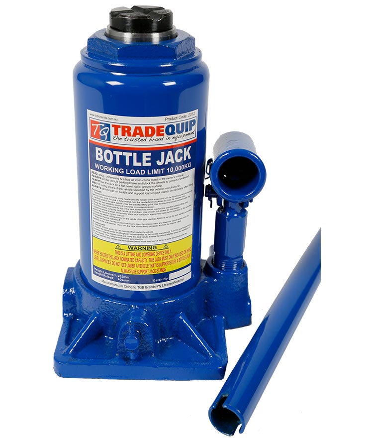 10,000kg Bottle Jack 2012 by Tradequip