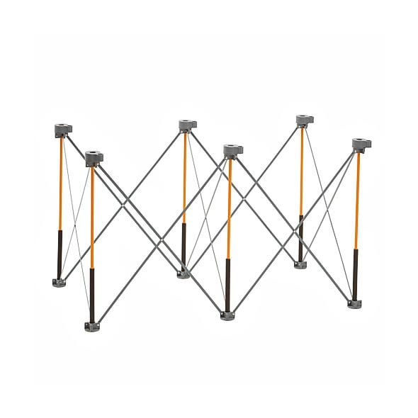 Centipede 2ft x 4ft x 30in Unit, 4 X-Cups, 2 Clamps, Bag - BR-CK6S by BORA