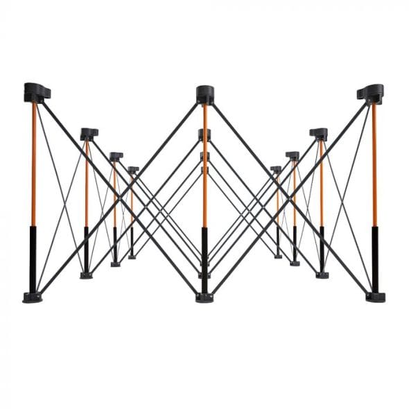 Centipede 4ft x 6ft x 30in Unit, 4 X-Cups, 4 Clamps, C/S Bag - BR-CK12S by BORA