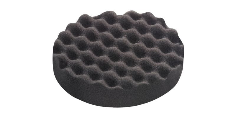Festool 80mm Extra Fine Polishing Sponge Black Honeycombed 5Pce 493884