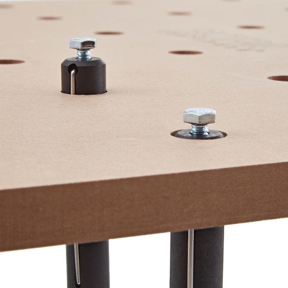 Centipede 4Pce Bench Dog T-Slot Connector - BR-CA0704 by BORA