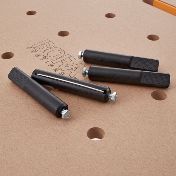 Centipede 4Pce Bench Dog T-Slot Connector - BR-CA0704 by BORA