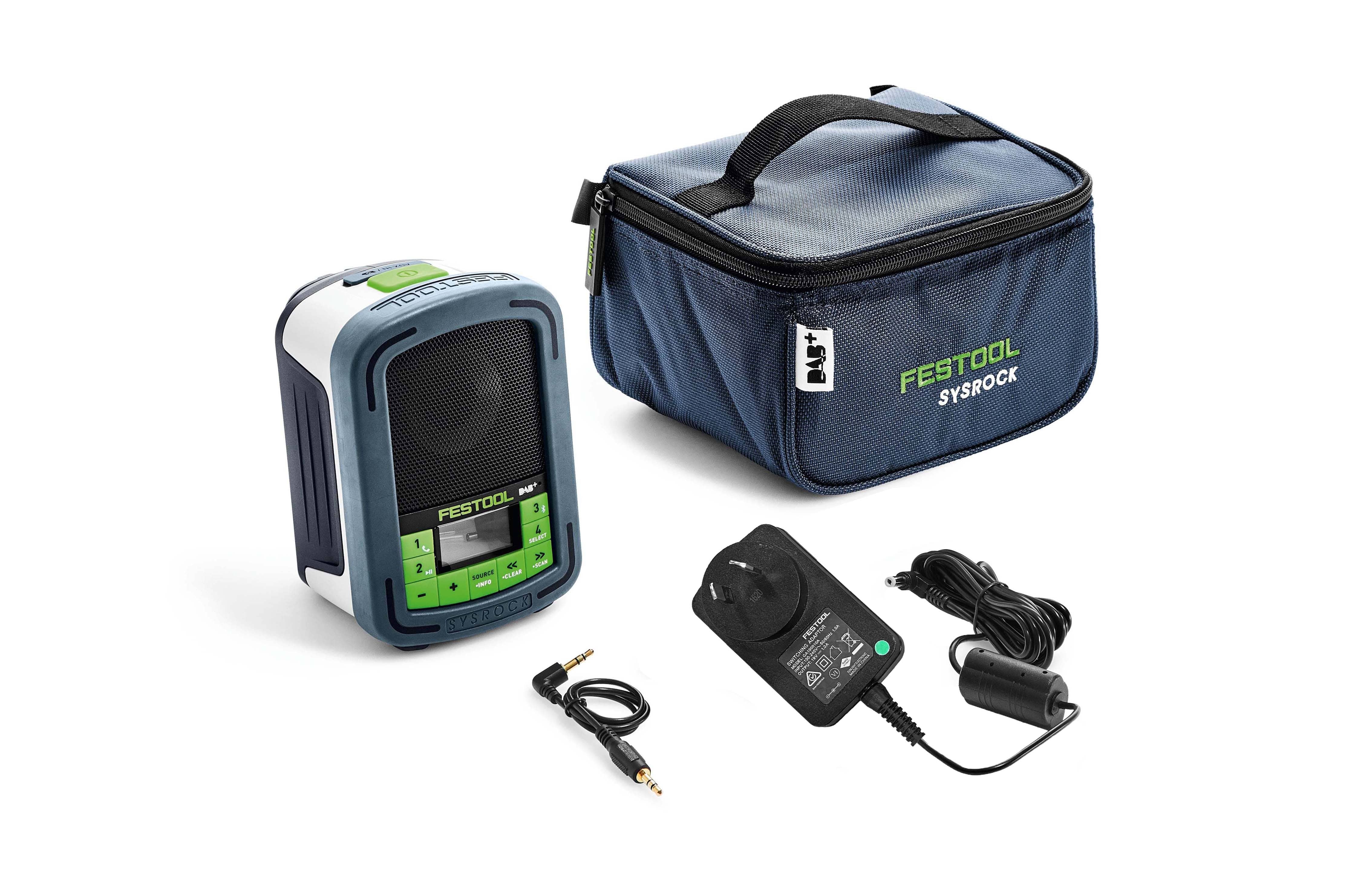 SYSRock Digital Worksite Radio SYSROCKBR10D 202113 by Festool