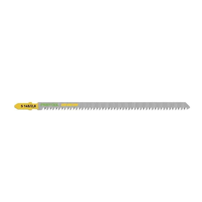 Festool 5Pce Straight Cut Jigsaw Blade S 145mm x 2.8mm 204264