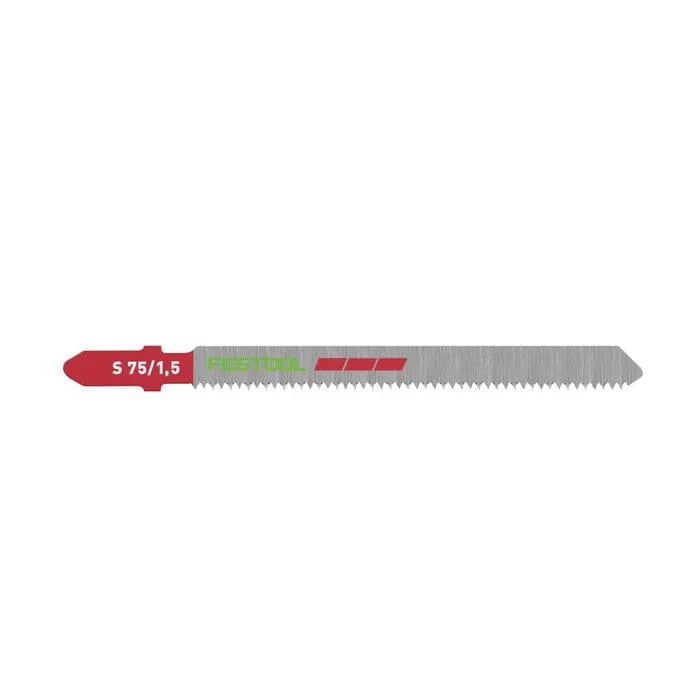 Festool Laminate Jigsaw Blade S 75mm x 2mm (5Pce) 204268