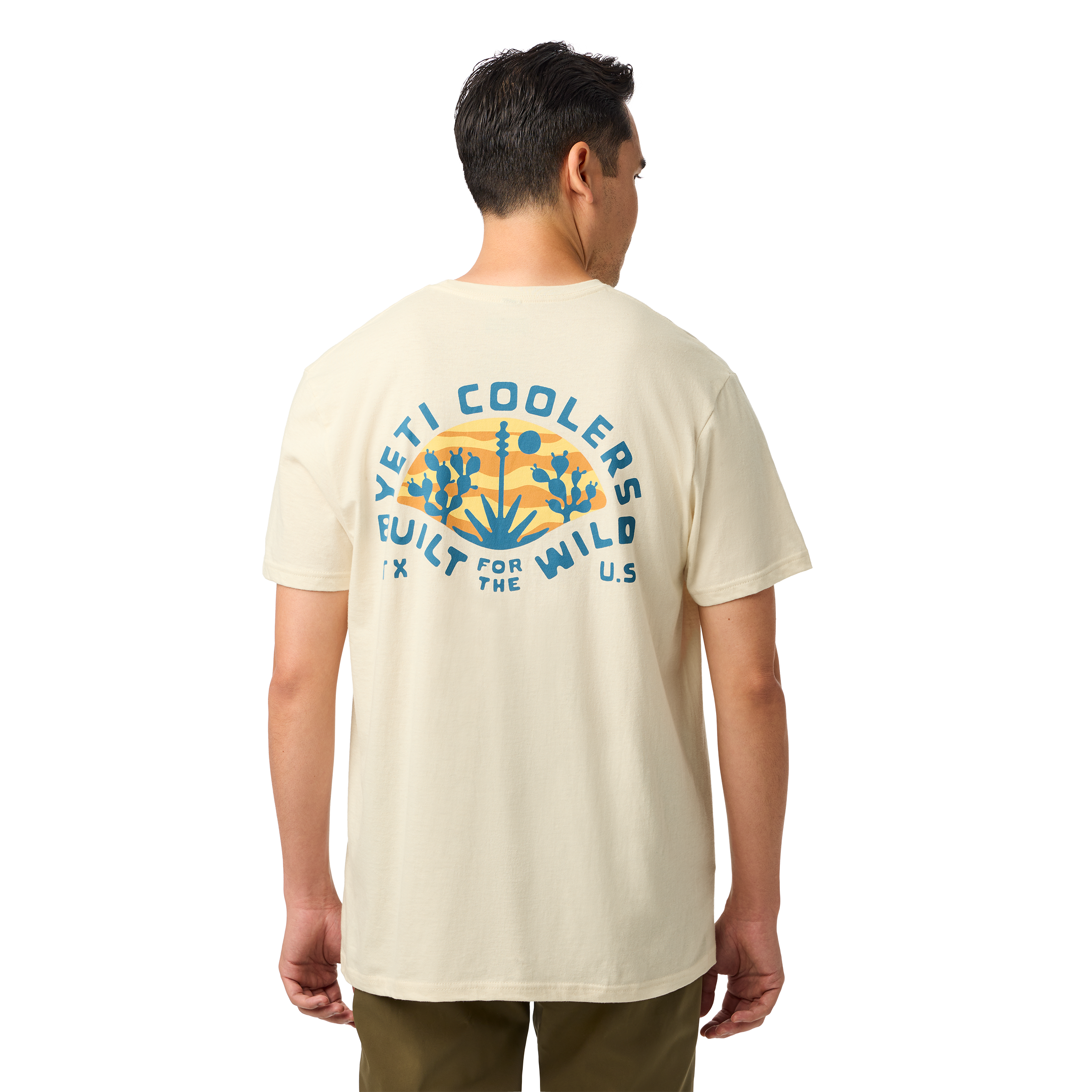 YETI Coolers® Horizon Short Sleeve T-Shirt Natural 21023007215