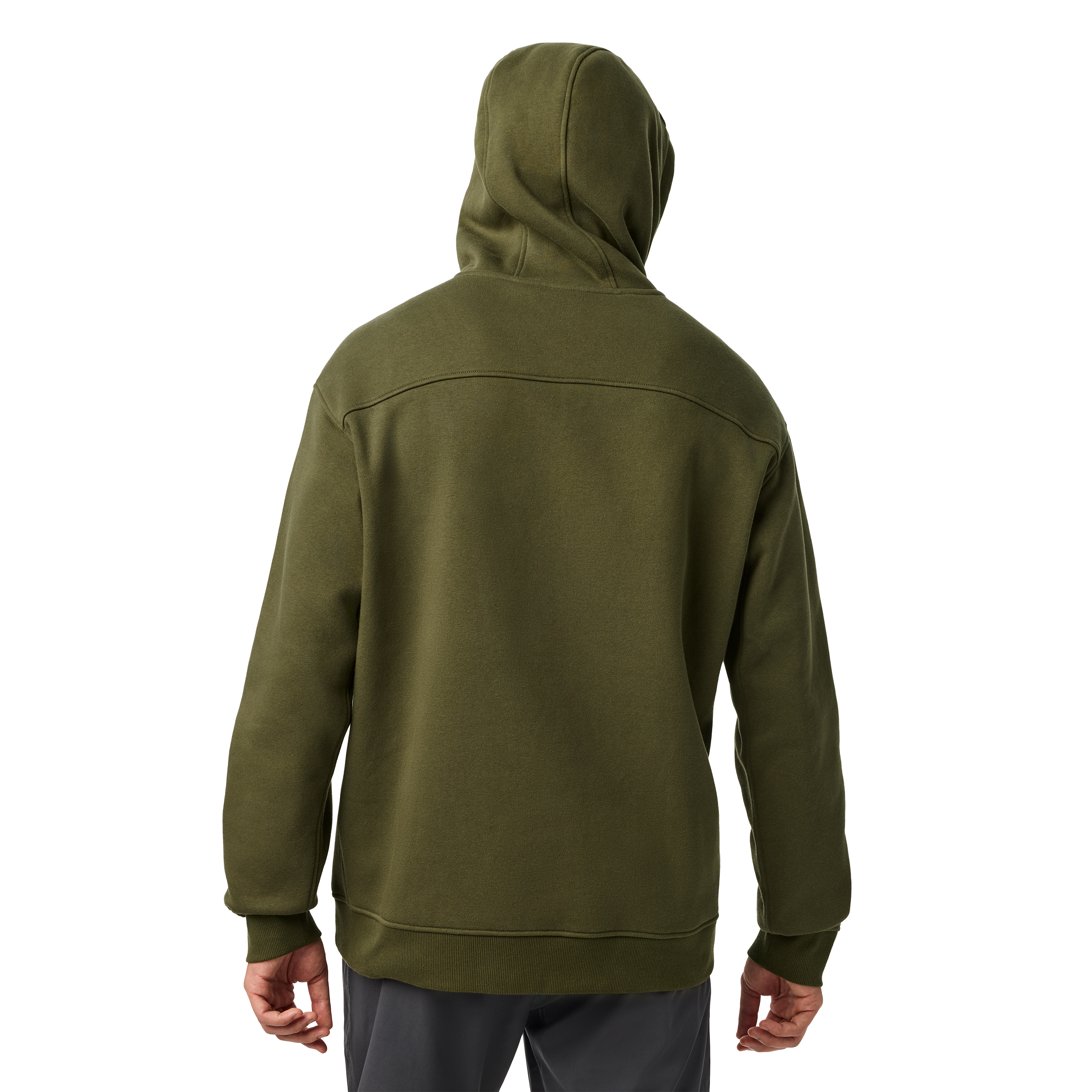 YETI Script Built for the Wild Fleece Hoodie Olive 21023007363