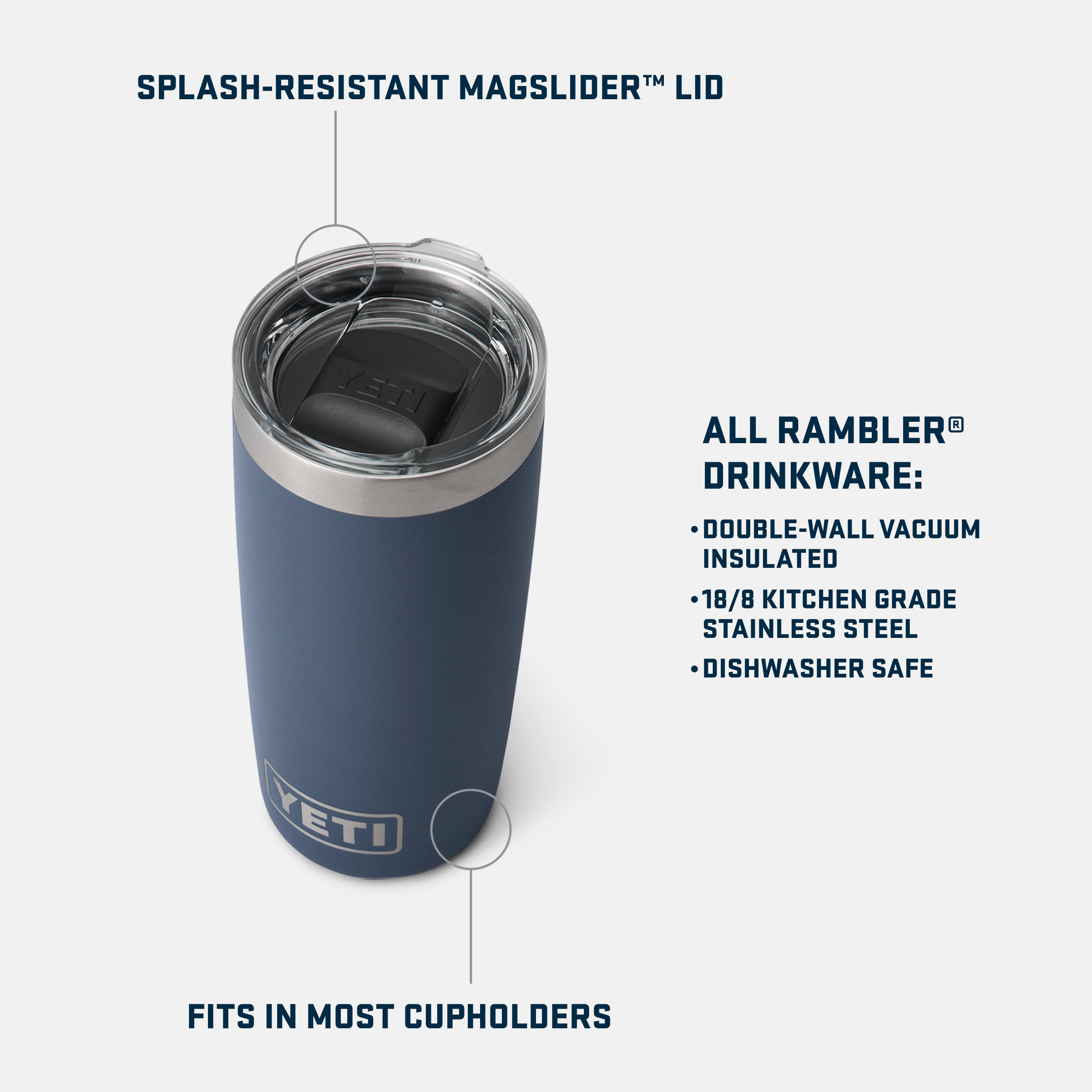 YETI Rambler® 10 oz (295 ml) Tumbler 21071507529