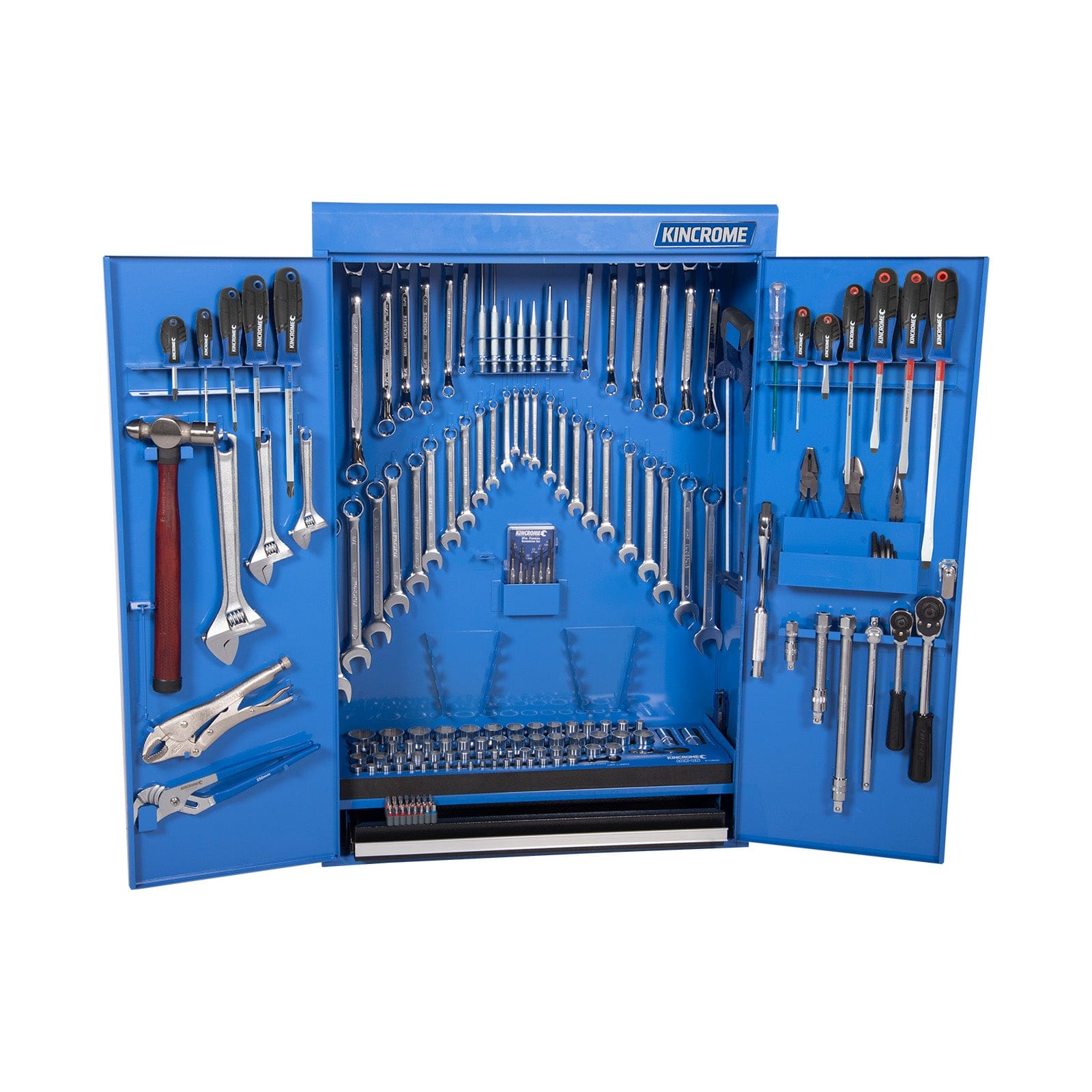 Kincrome 212Pce Wall Cabinet Tool Kit 21081