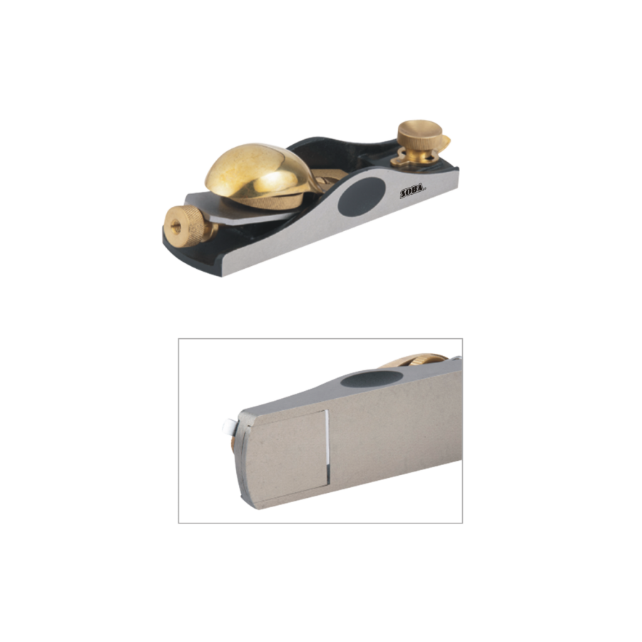 Soba Premium Adjustable Mouth Block Plane 250625