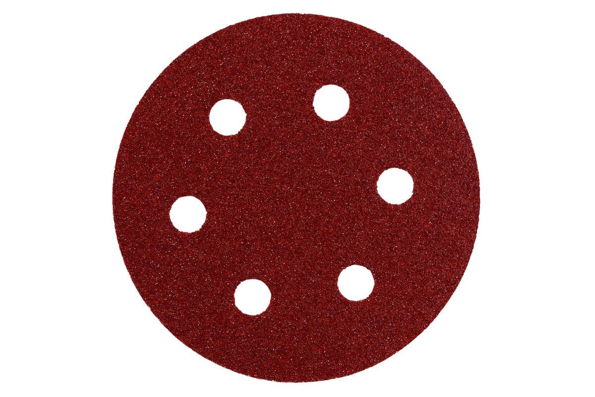 Metabo 80mm Hook & Loop Abrasive Discs | 10Pce 624045000