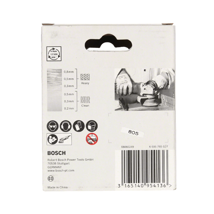 X-LOCK Wire Cup Brush Knotted 75mm Steel 2608620727