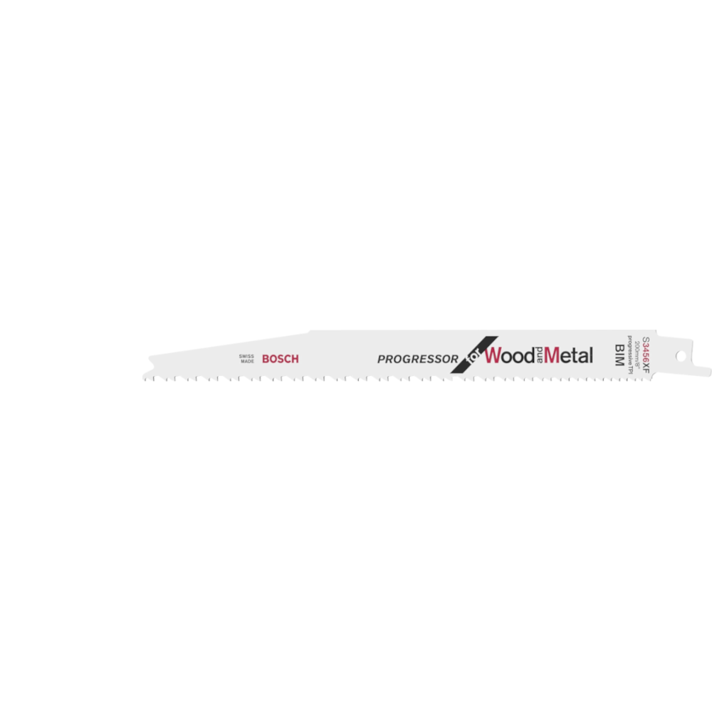 200mm 6-12TPI Wood & Metal Reciprocating Saw Blade S3456XF by Bosch