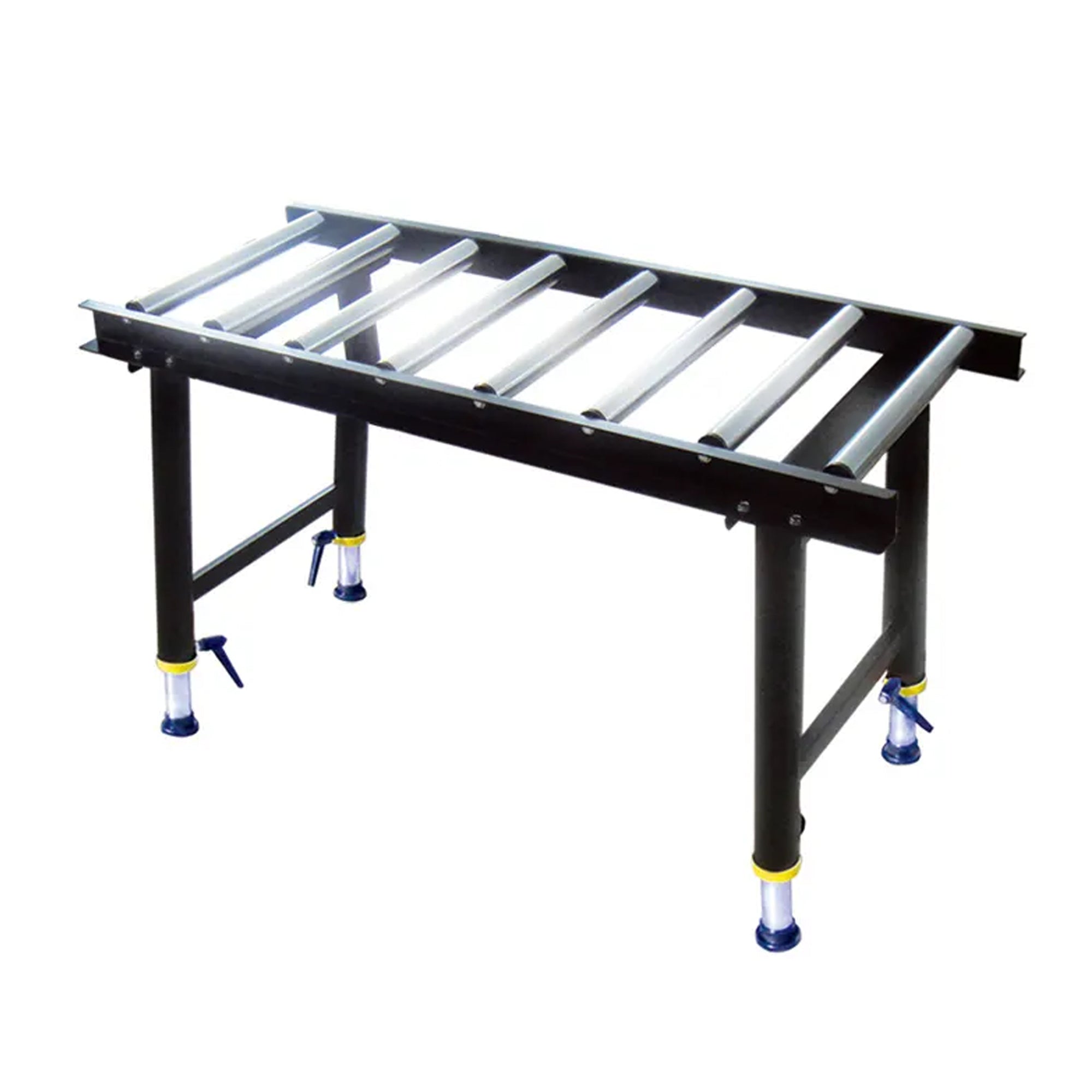 1200mm x 465mm x 650-1100mm H Heavy Duty Roller Support Conveyor Stand 26124A by Oltre