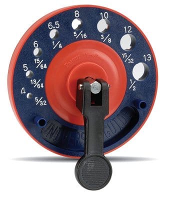 Water Feed Drilling Template with Suction - 2715-DT by Bordo