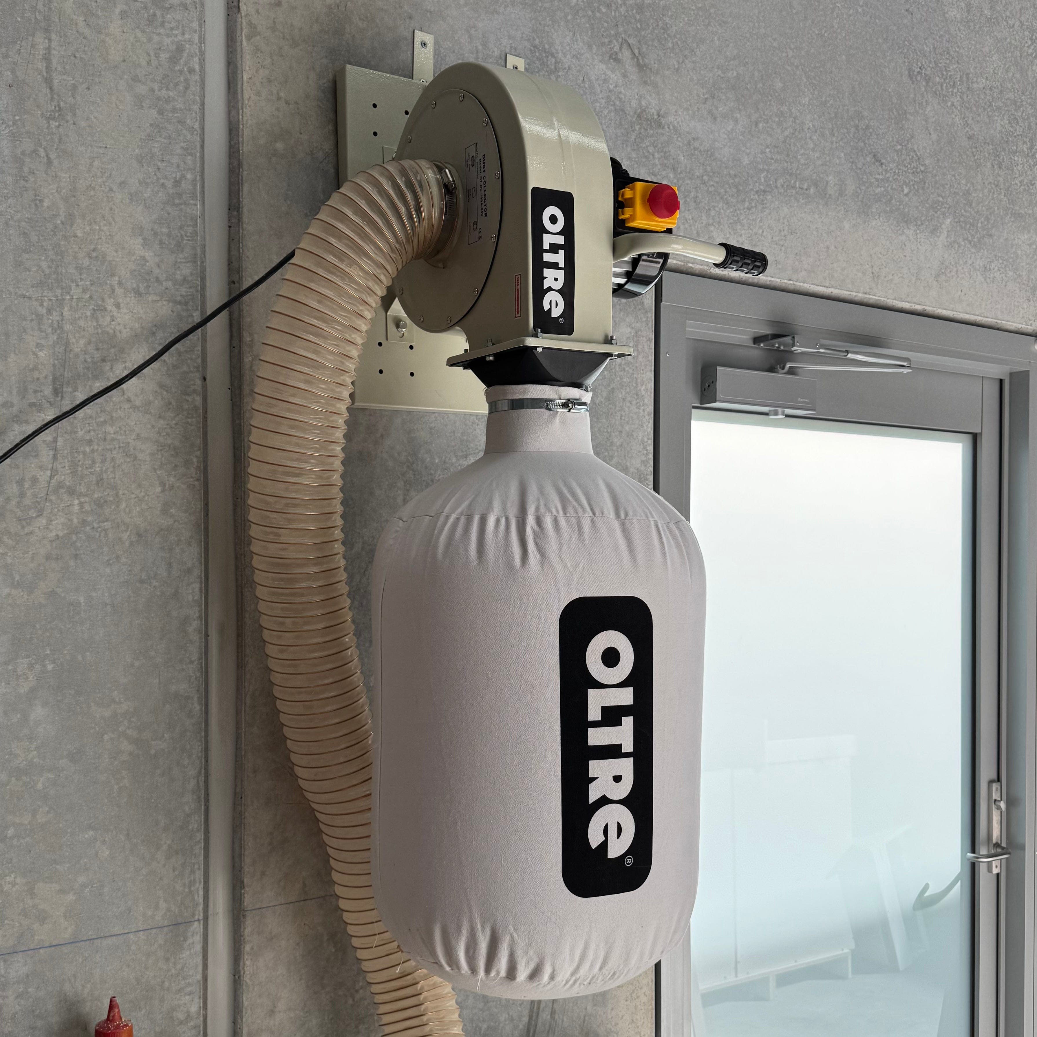 Oltre Dust Collector 240V 1HP 1 x Filter Element (Horizontal Bag) 500CFM OT-DC-700A