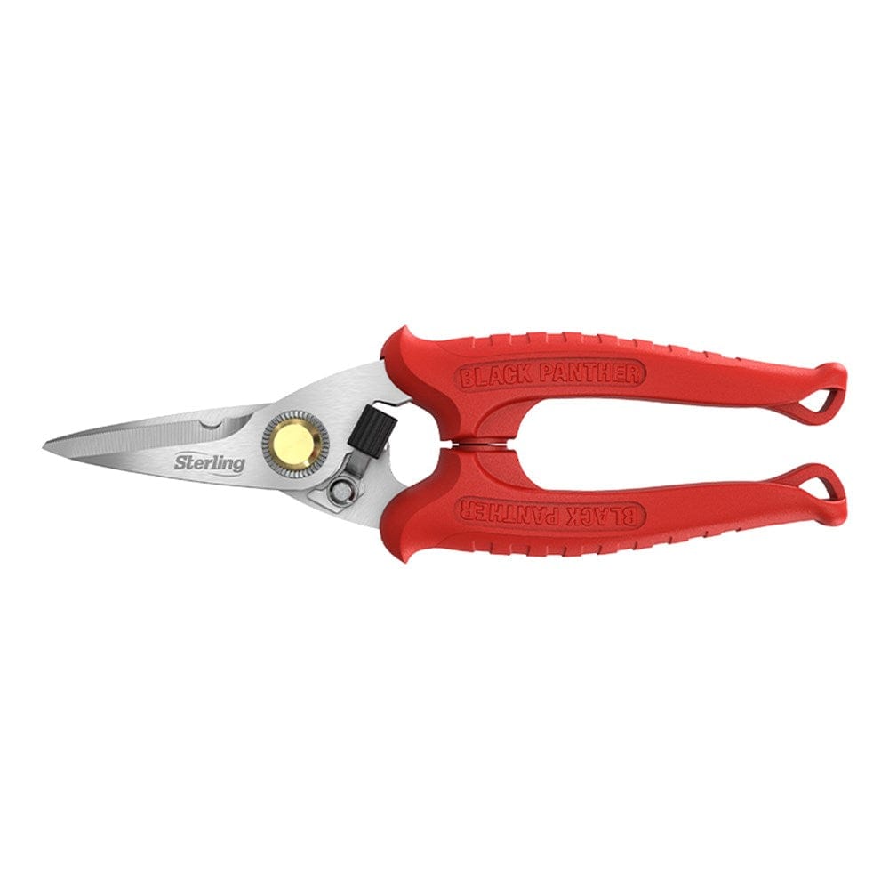 185mm Black Panther Red Hi Tensile Industrial Snips 29-702 by Sterling