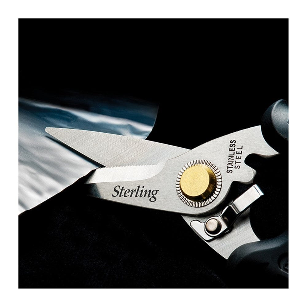 185mm Black Panther Red Hi Tensile Industrial Snips 29-702 by Sterling