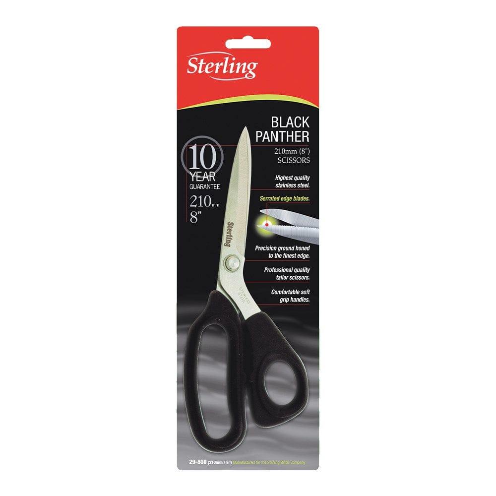 210mm Black Panther Scissors 29-800 by Sterling
