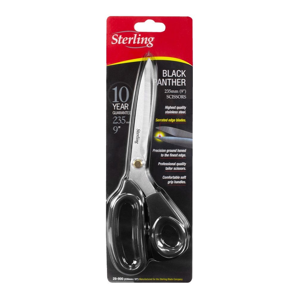 235mm Black Panther Scissors 29-900 by Sterling