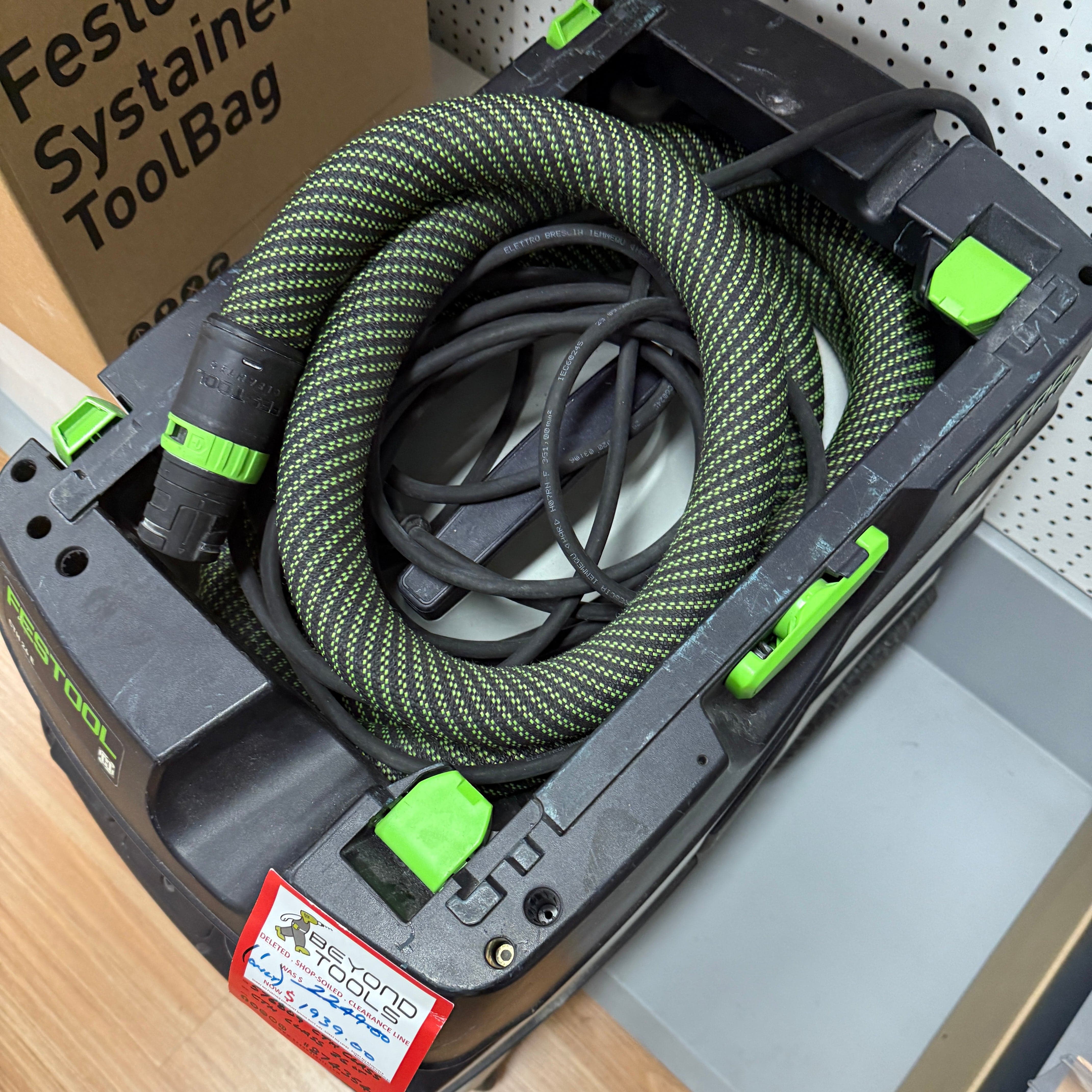 *Ex Demo* Festool 26L H Class Dust Extractor + Cleaning Kit CTH 576809 *Discontinued*