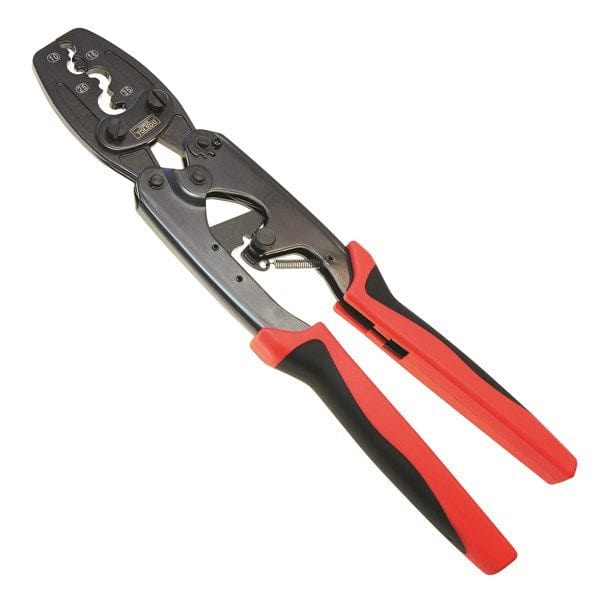 Ratcheting Crimping Pliers - High Leverage 302020 by Toledo