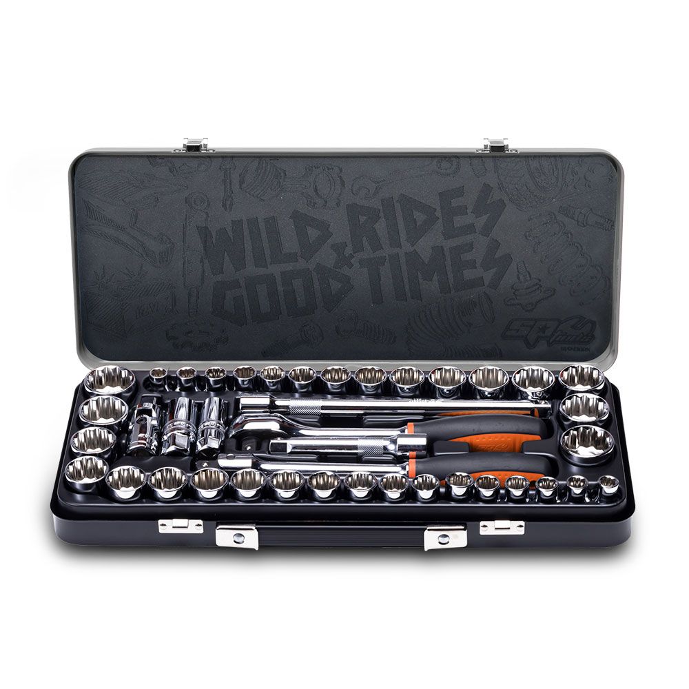 SP Tools Limited Edition 41Pce 1/2"Dr 12pt Socket Set SP29300X