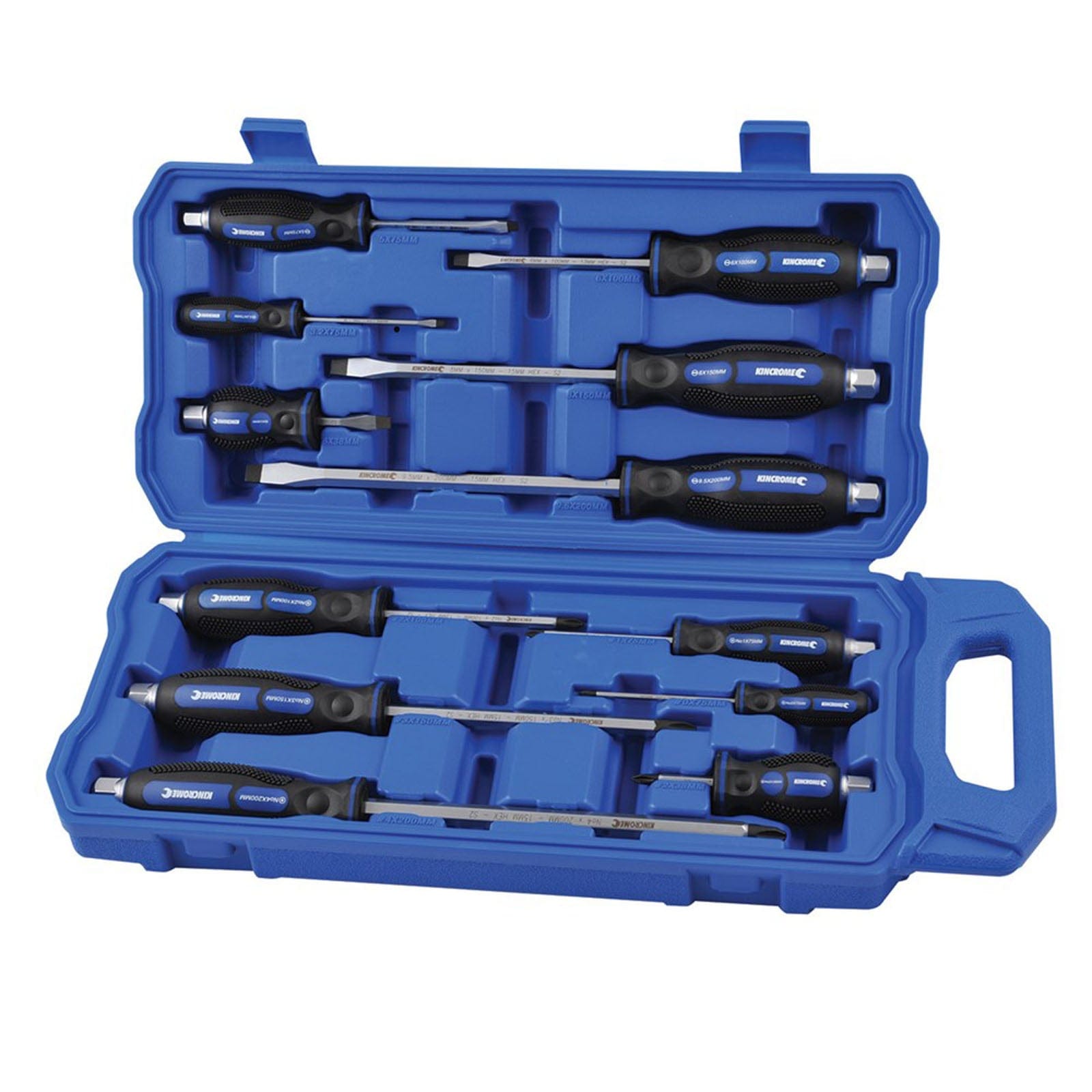 12Pce Go Through' Screwdriver Set 32069 by Kincrome