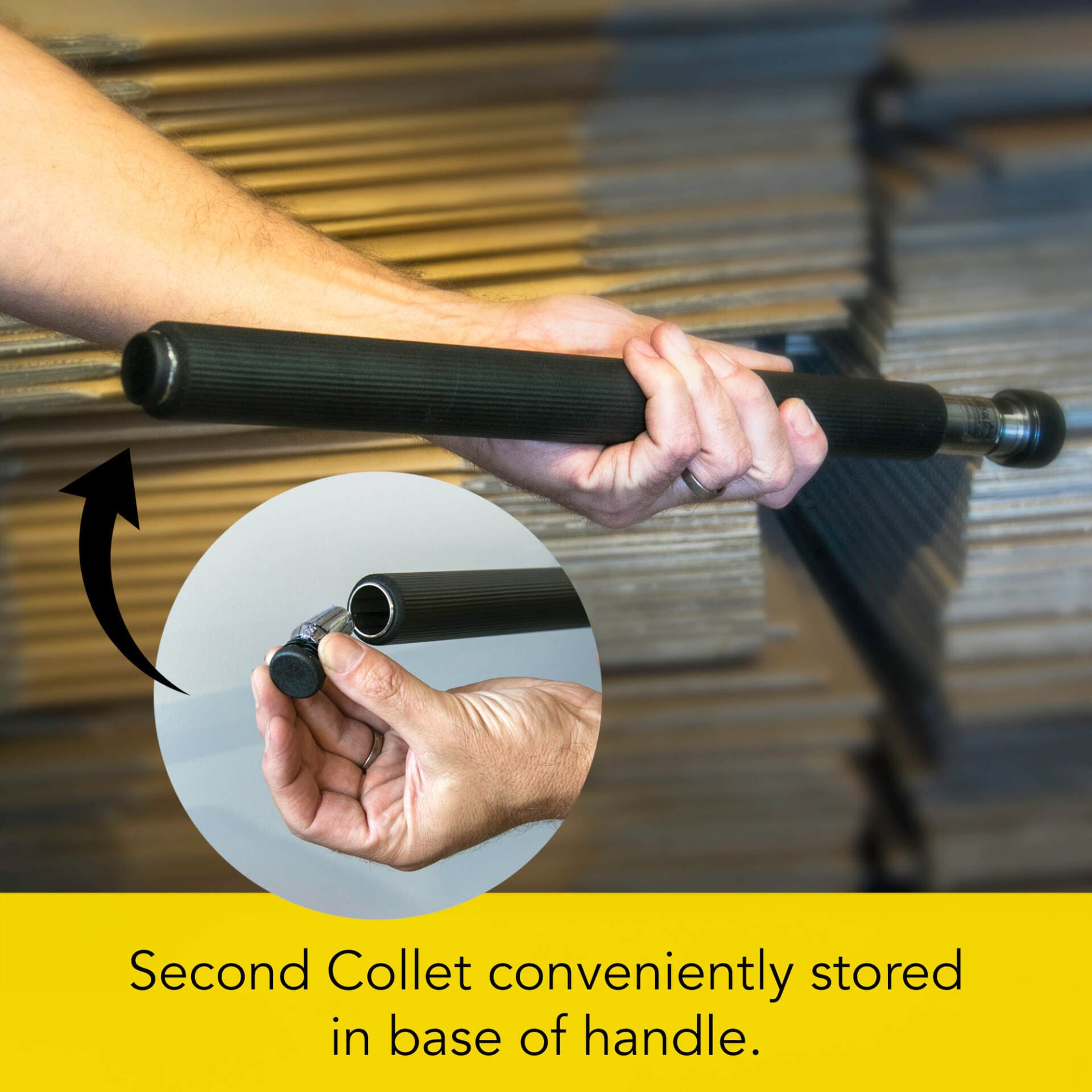 Woodcut Tools Twin Collet Handle TCH