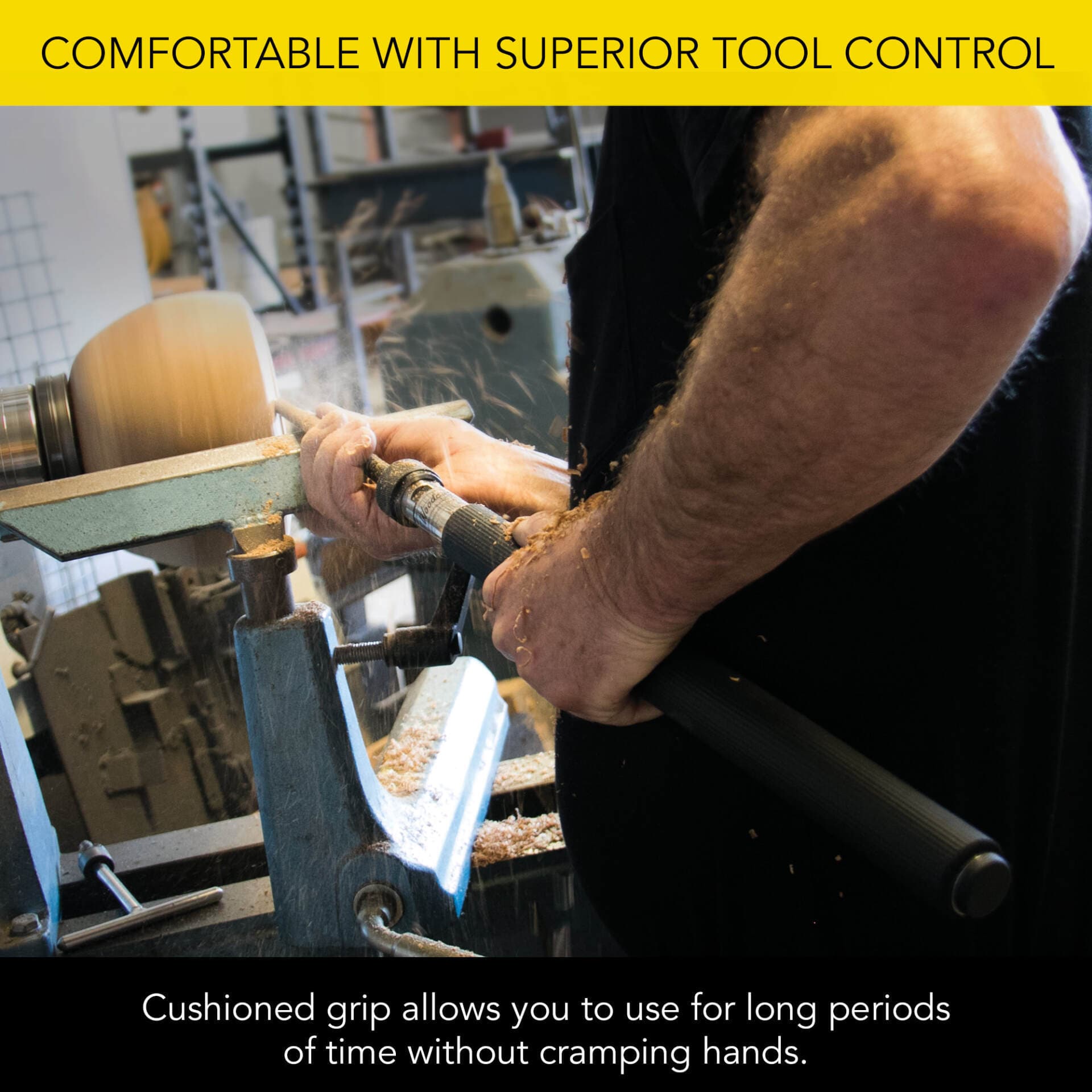 Woodcut Tools Twin Collet Handle TCH