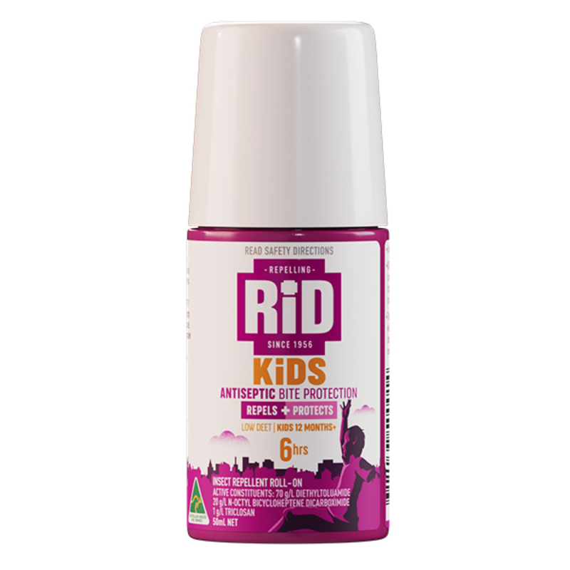 RID 50ml Kids Roll-On Antiseptic Bite Protection 33318050