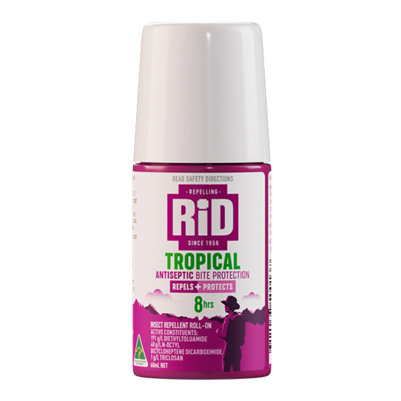 RID Tropical Roll-On Antiseptic Bite Protection 33418060 33418100