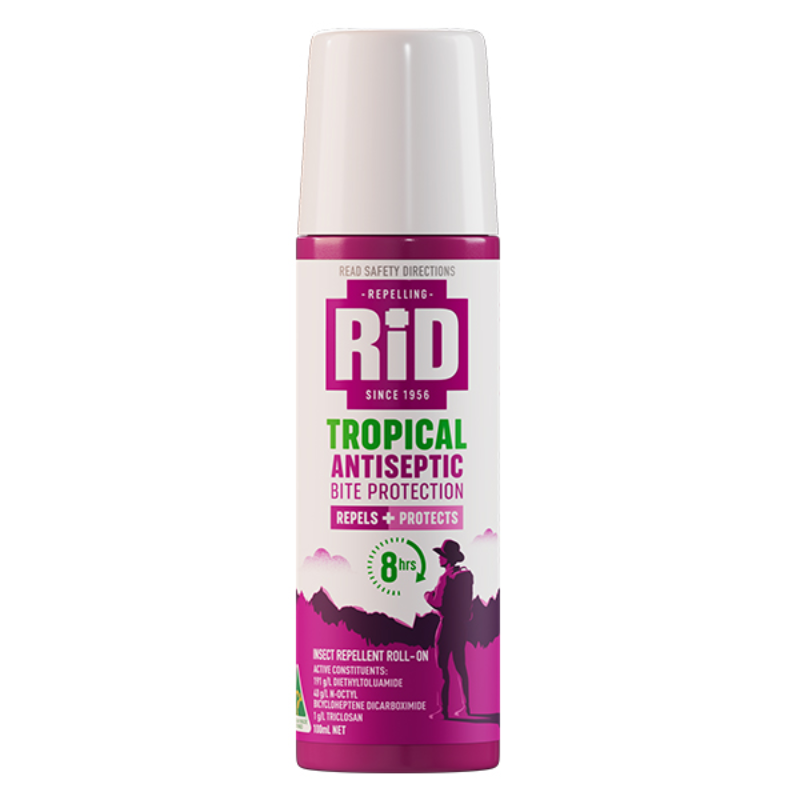 RID Tropical Roll-On Antiseptic Bite Protection 33418060 33418100