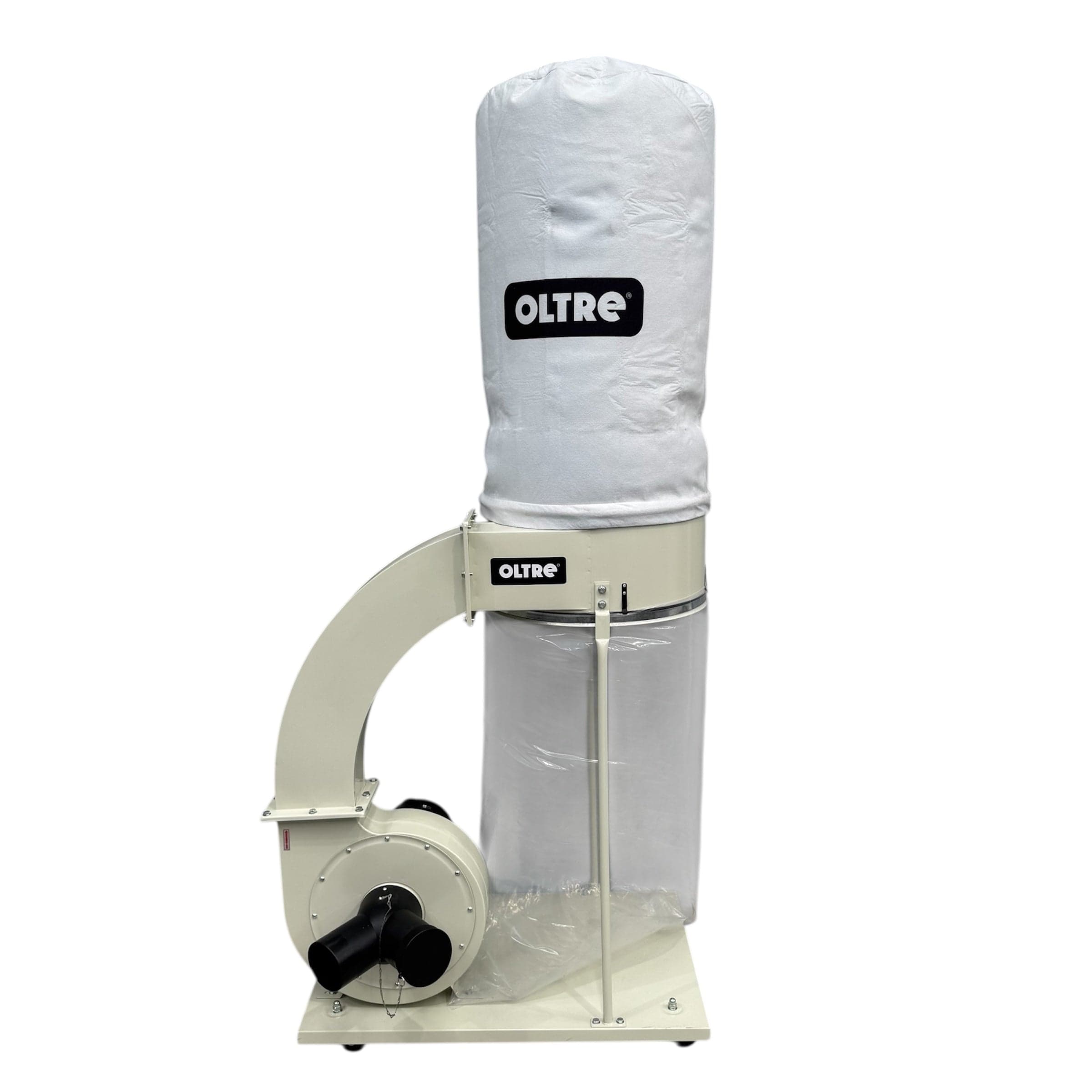 Oltre Dust Collector 240V 2HP 1 x Filter Element (Needle Felt Top Bag + Plastic Bottom Bag) OT-DC-1500