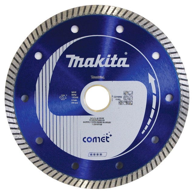 150mm Diamond Blade Corrugated Turbo Comet Rim B-16047 by Makita