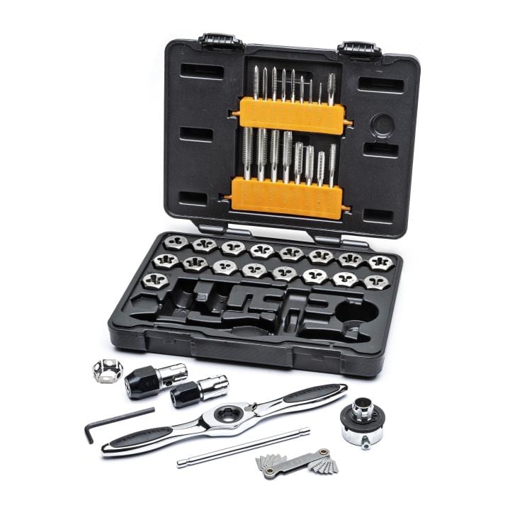 42Pce SAE Ratcheting Tap & Die Set 3885 by GEARWRENCH